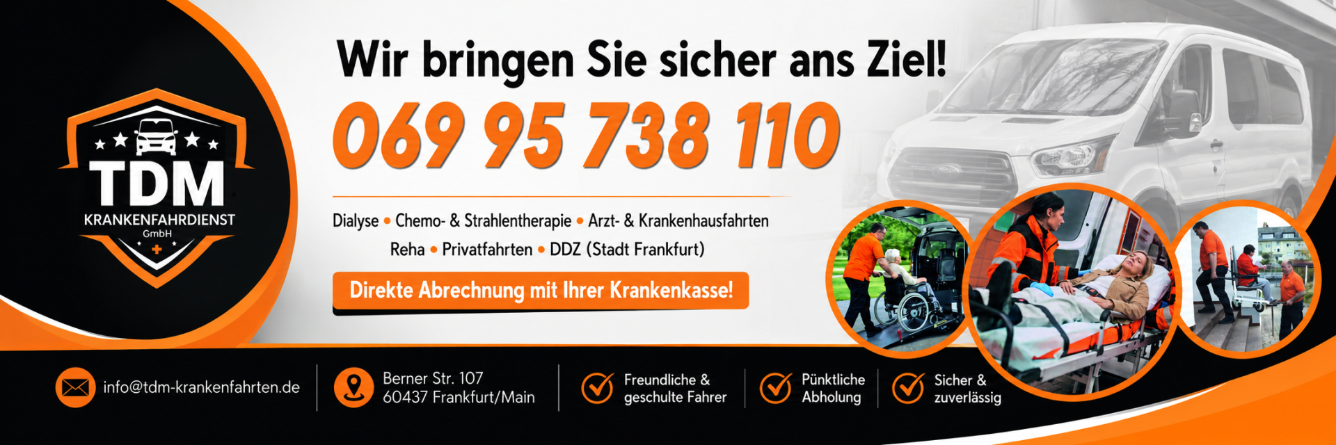 TDM Krankenfahrdienst GmbH cover