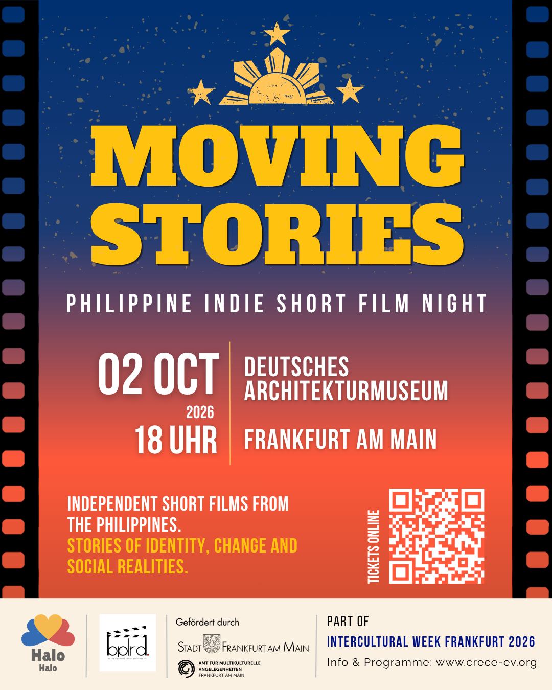 MOVING STORIES – Philippine Indie Short Film Night